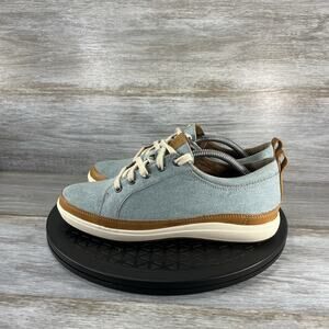 Cobb Hill Women's Bailee Blue Canvas Water Resistant Sneakers size 7